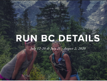 Trail Running Run BC Rogue Expeditions
